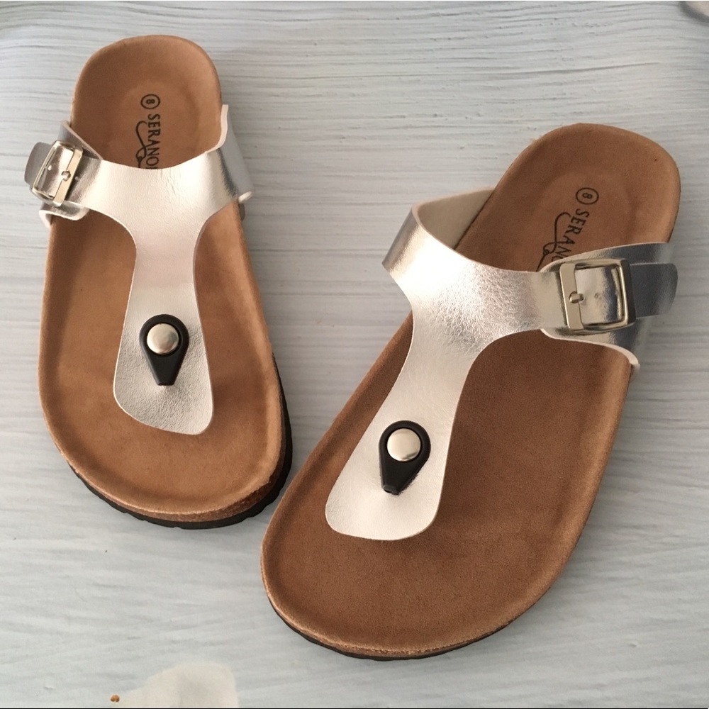 Silver Sandals